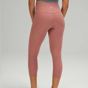 Lululemon Align Crop 21” Nulu Spiced Chai